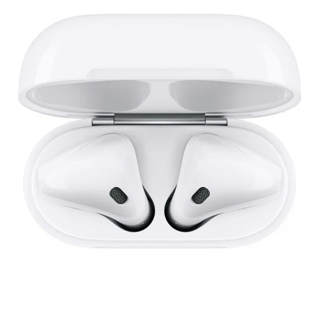 Casti Bluetooth Apple  AirPods 2 Wireless Alb