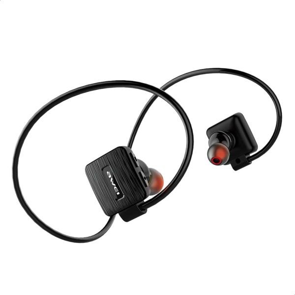 Casti Bluetooth Awei Neckband Sport Wireless Negru thumb