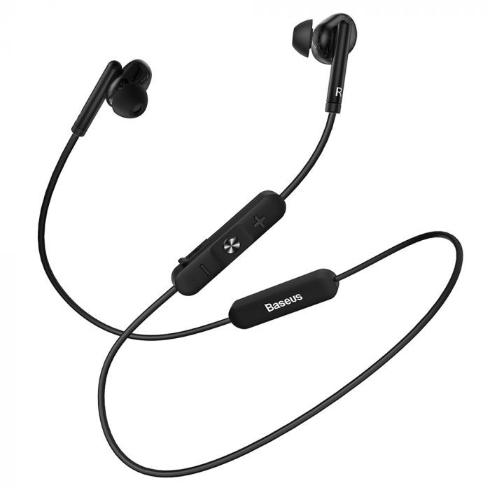 Casti Bluetooth Baseus Encok Sports BT 5.0 Negru thumb