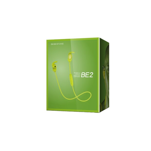 Casti Bluetooth Borofone BE2, Verzi