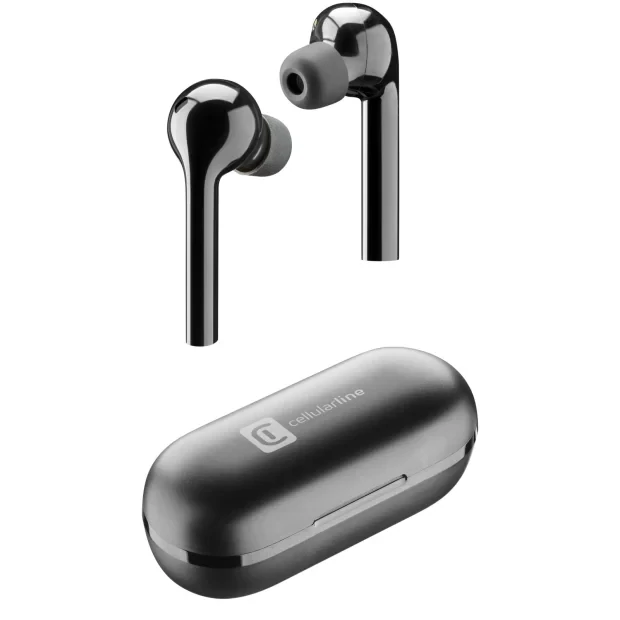 Casti Bluetooth Cellularline True Wireless Negru