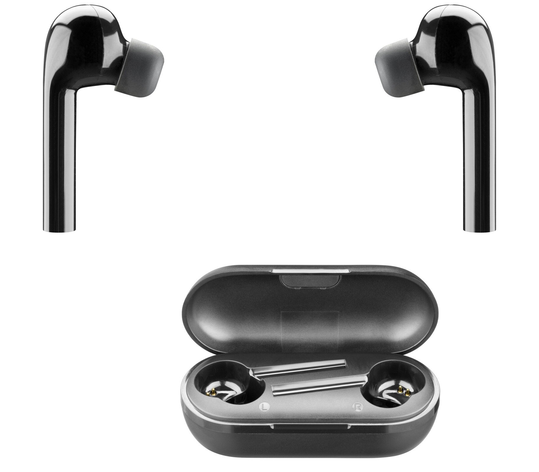 Casti Bluetooth Cellularline True Wireless Negru thumb