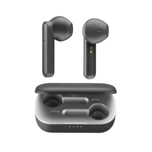 Casti Bluetooth Cellularline Ploos True Wireless Negru - Contakt.ro