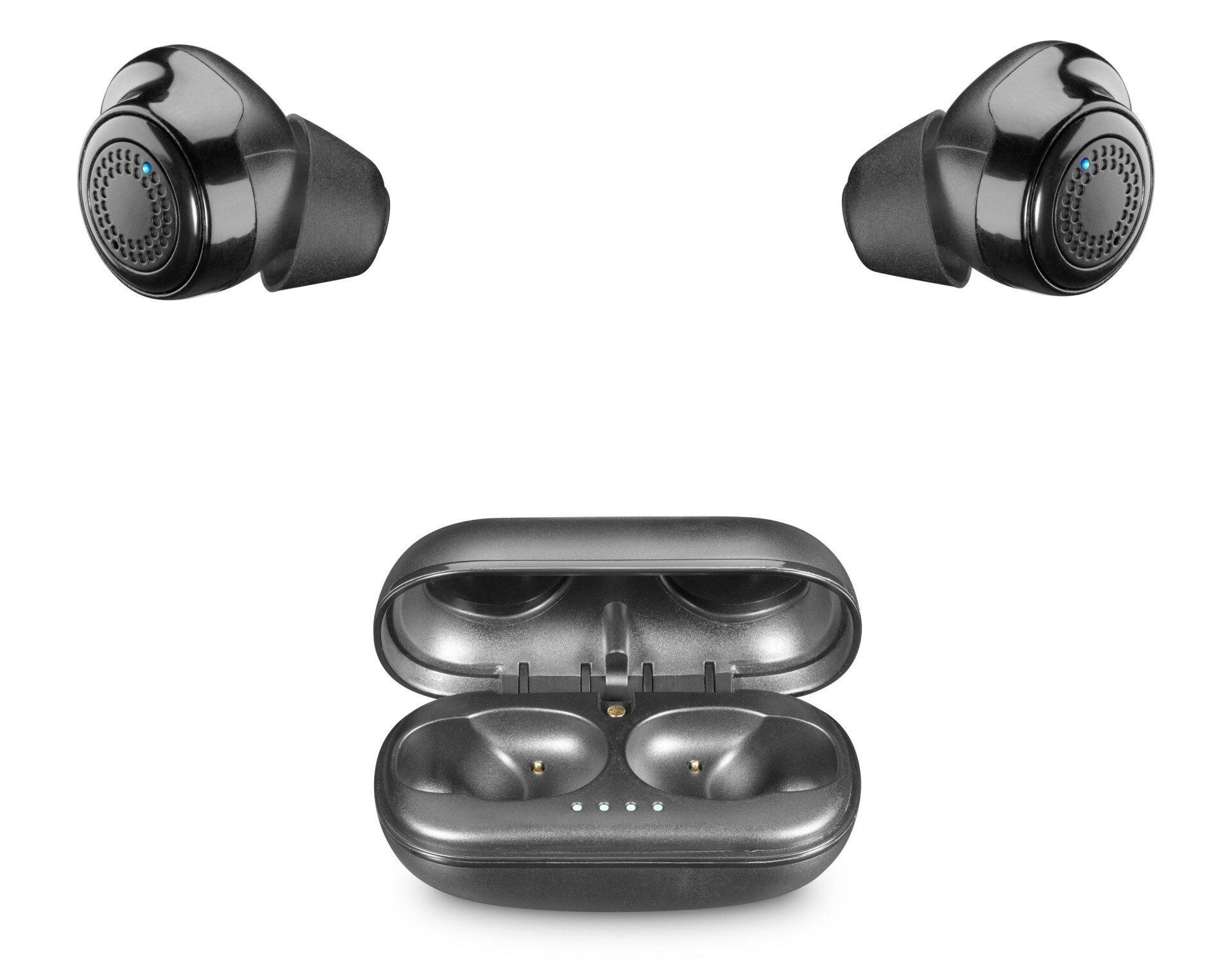 Casti Bluetooth Cellularline True Wireless Negru thumb