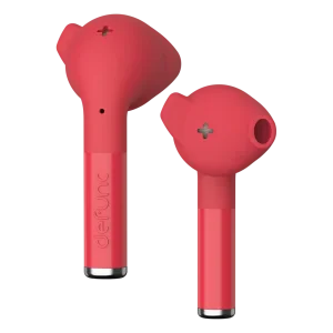 Casti Bluetooth DeFunc True Go Wireless BT 5.0 Rosu
