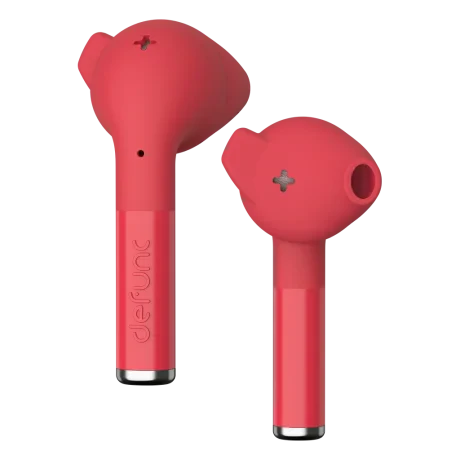 Casti Bluetooth DeFunc True Go Wireless BT 5.0 Rosu
