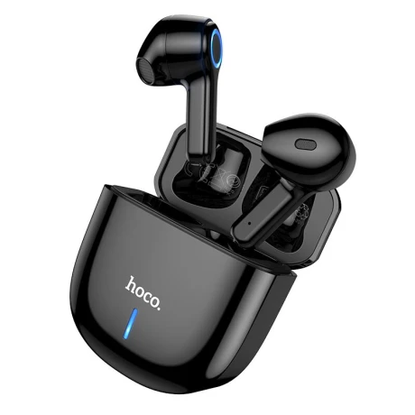 Casti Bluetooth Hoco Harmony TWS Wireless BT 5.0 Negru