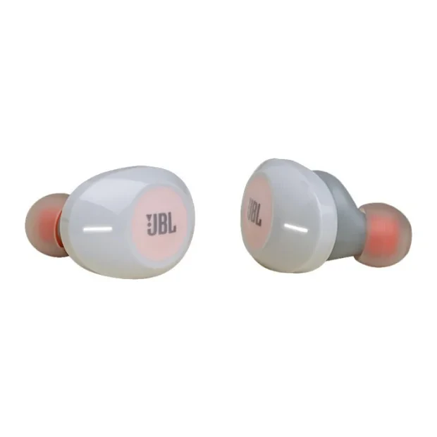 Casti Bluetooth JBL Tune 120 True Wireless BT 4.2 Alb