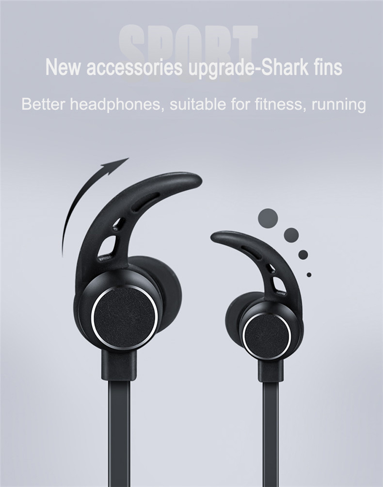 Casti Bluetooth Negru Hoco ES11 thumb