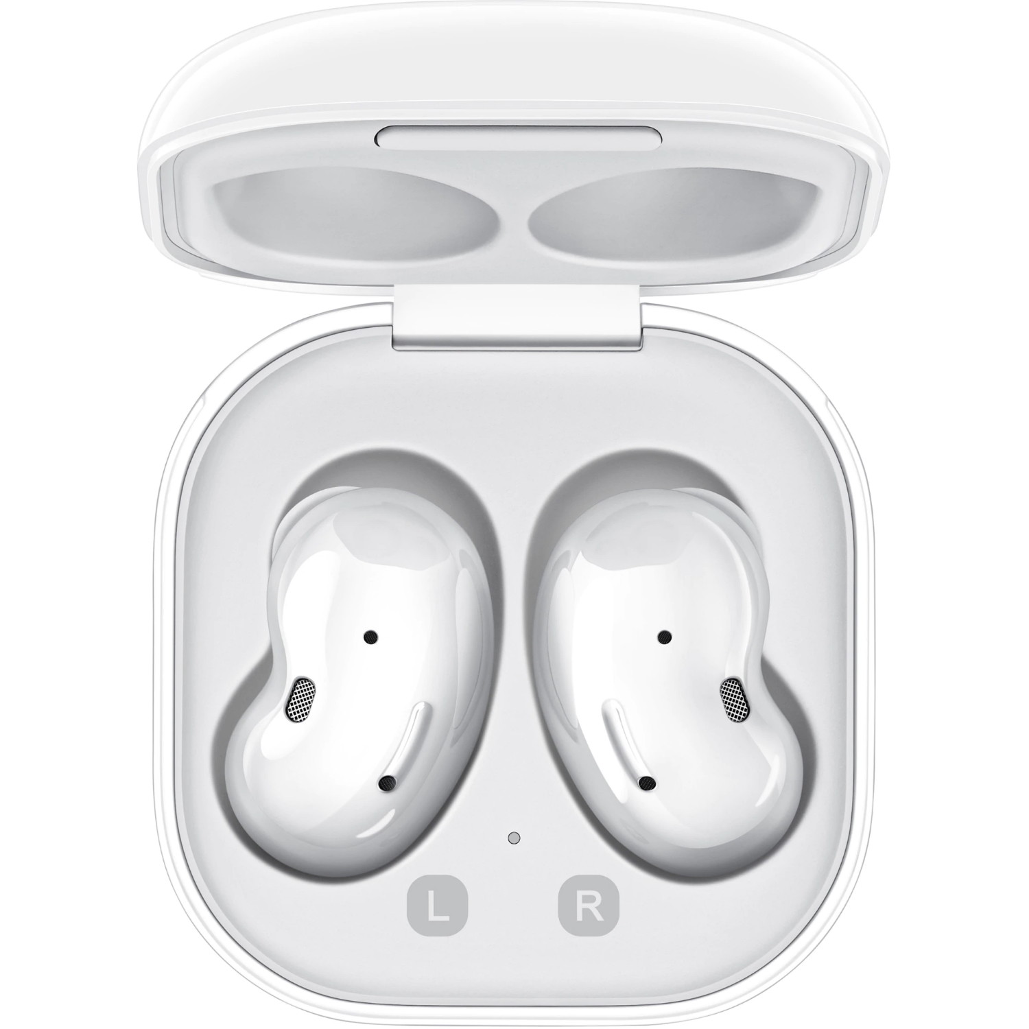 Casti Bluetooth Samsung Galaxy Buds Live  Wireless BT 5.0 Alb thumb