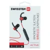 Casti Bluetooth Swissten Active Wireless BT 4.2 Rosu