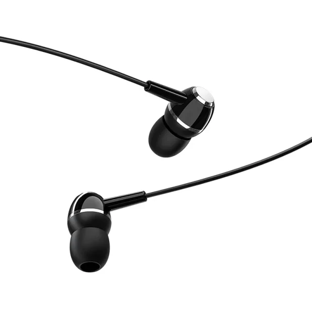 Casti Borofone cu Microfon -  BM36 Acura Jack 3.5mm 1.2m Negru