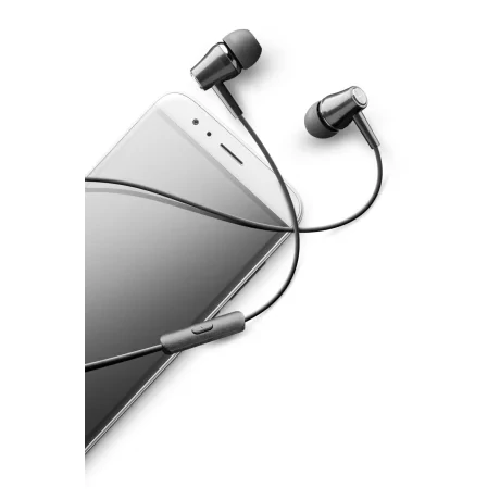 Casti cu Fir Cellularline AUINEARK Microfon Negru