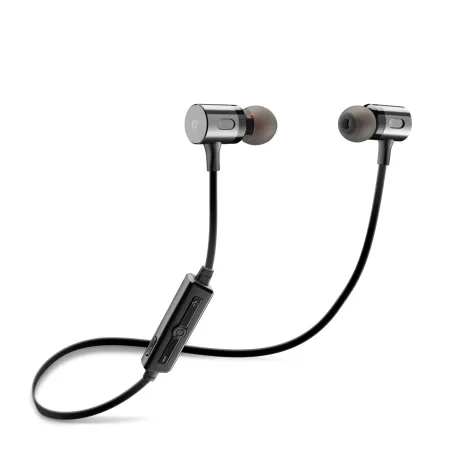 Casti cu Fir Cellularline Microfon Negru