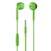 Casti cu Fir Cellularline Capsule Microfon Jack 3.5mm Verde