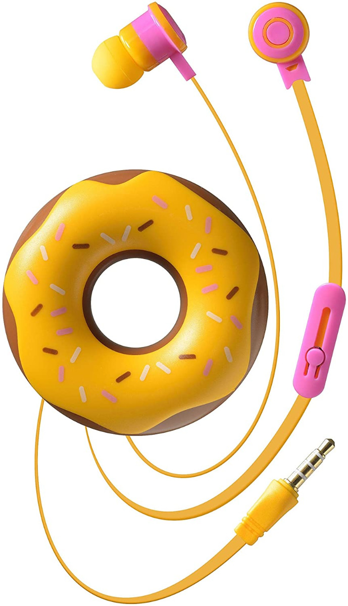 Casti cu Fir Cellularline Cute&Sweet Donut Microfon Jack 3.5mm thumb