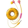 Casti cu Fir Cellularline Cute&amp;Sweet Donut Microfon Jack 3.5mm
