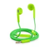 Casti cu Fir Cellularline SLUGSMARTG Microfon Jack 3.5mm Verde