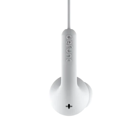 Casti cu Fir DeFunc Go Music KP Microfon Jack 3.5mm Alb