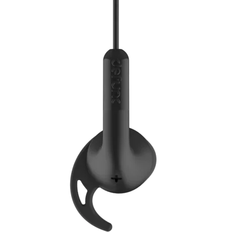 Casti cu Fir DeFunc Go Sport Microfon Jack 3.5mm Negru