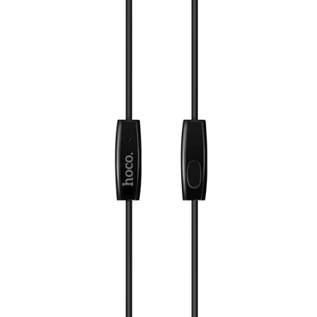 Casti cu Fir Hoco M19 Jack 3.5mm, Negru