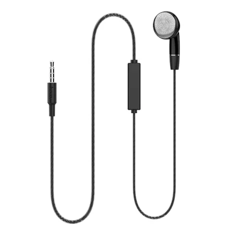 Casca cu Fir Hoco M61 Nice Microfon 1.2m Negru