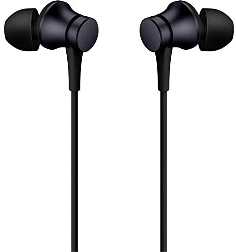 Casti cu Fir Xiaomi Mi Basic Microfon Jack 3.5mm Negru thumb