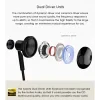 Casti cu Fir Xiaomi Mi Dual Driver Input Type C Negru