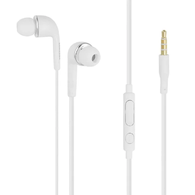 Luster snow White heroine Casti Samsung 3.5mm Bulk EO-EG900BW Albe - Contakt.ro
