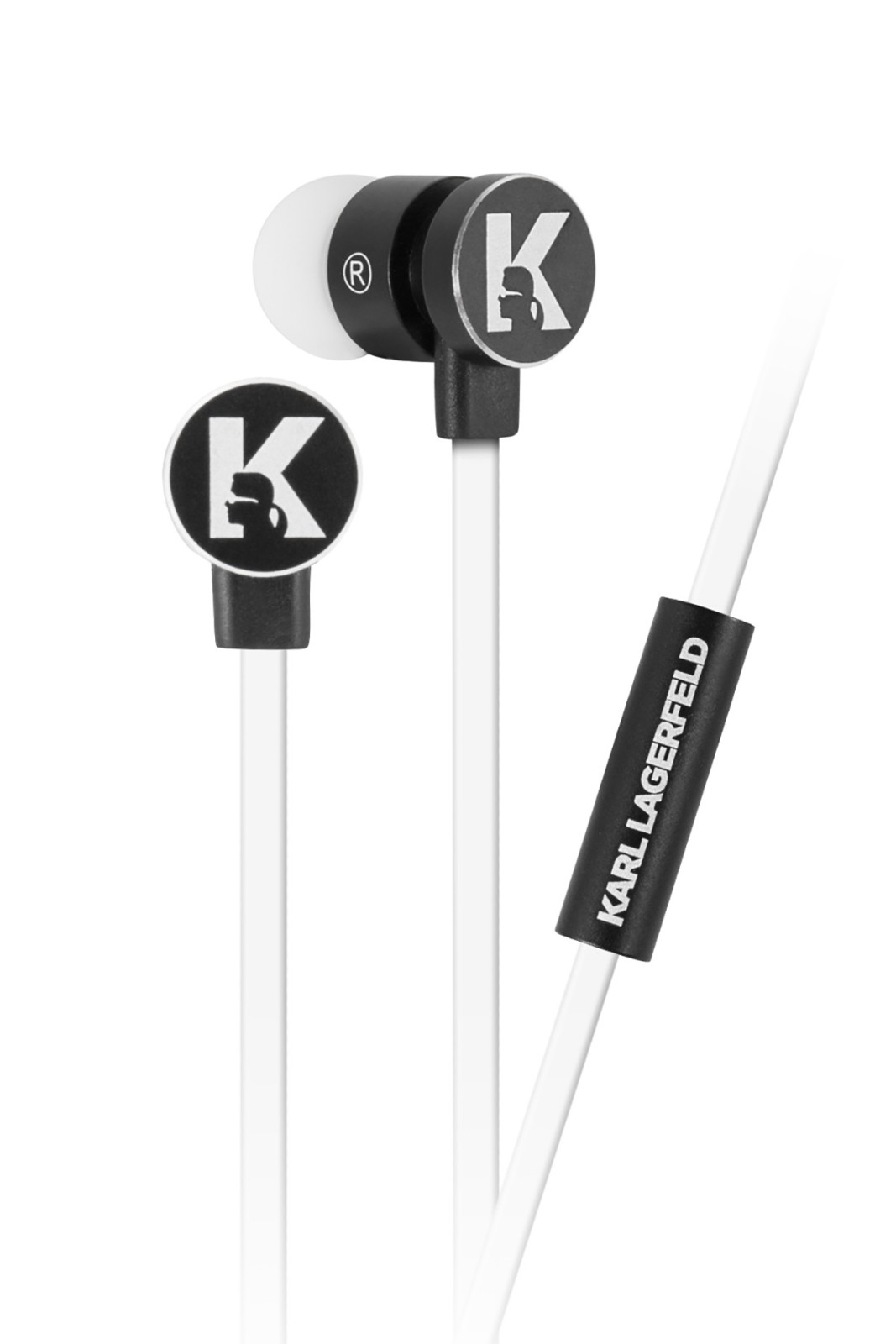 Casti Stereo Bluetooth Karl Lagerfeld Bluetooth CGBTE07 Alb thumb