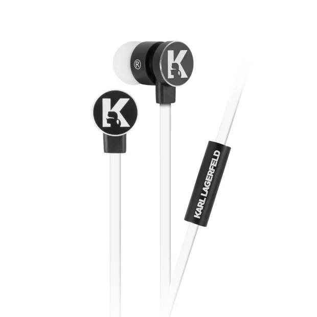 Casti Stereo Bluetooth Karl Lagerfeld Bluetooth CGBTE07 Alb