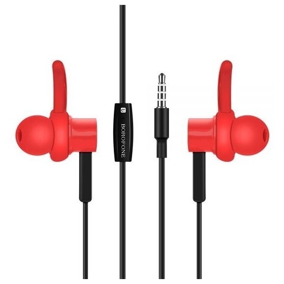 Casti Stereo Borofone BM5 Rosu thumb