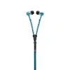 Casti tip fermoar in-ear Forever, jack 3.5mm, Albastru