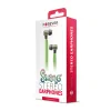 Casti tip siret in-ear Swing Forever, jack 3.5mm, Verde