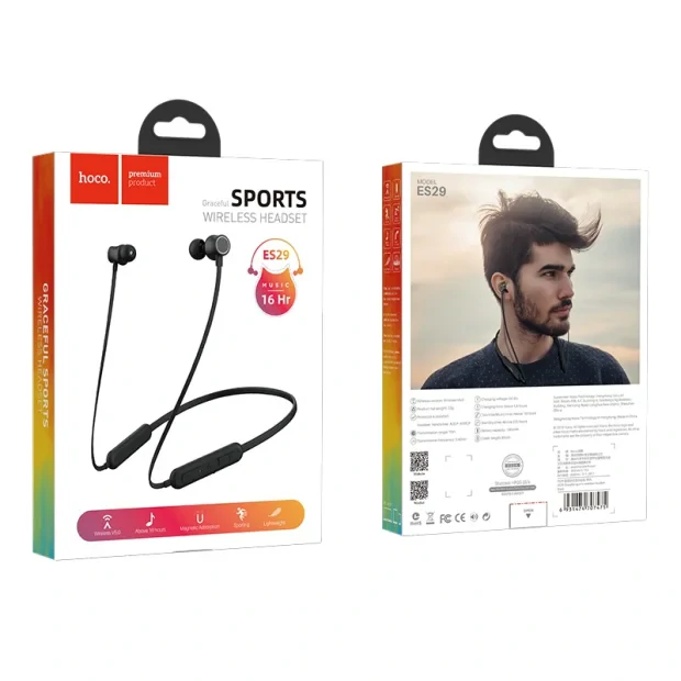 Casti Wireless Hoco ES29 Negru