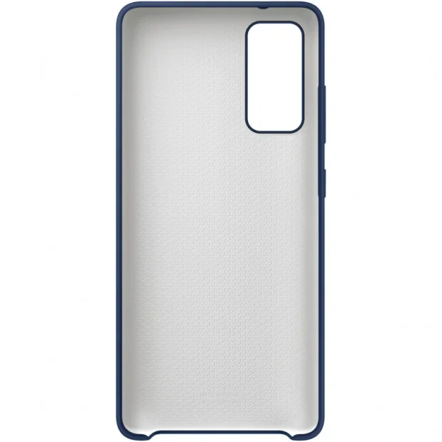 Husa Samsung Silicone Cover pentru Samsung Galaxy S20 FE Navy