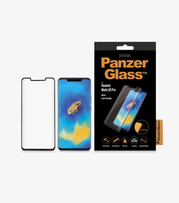 Folie Sticla Antisoc PanzerGlass pentru Huawei Mate 20 Pro Negru thumb