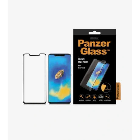 Folie Sticla Antisoc PanzerGlass pentru Huawei Mate 20 Pro Negru
