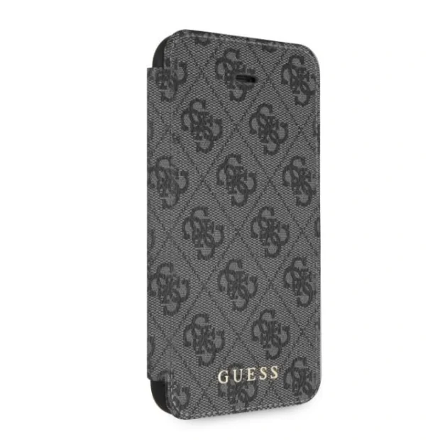 Husa Guess Charms Book 4G pentru iPhone 7/8/SE2 Grey