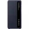 Husa Flip Clear View Samsung pentru Samsung Galaxy S20 FE Navy