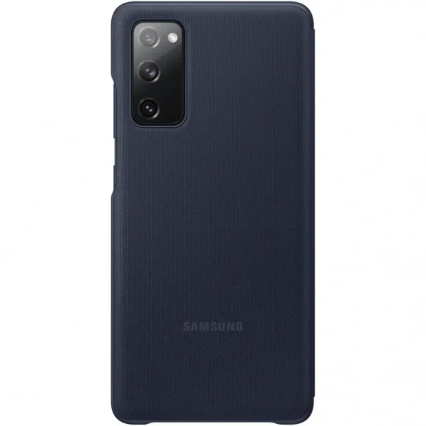 Husa Flip Clear View Samsung pentru Samsung Galaxy S20 FE Navy