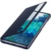Husa Flip Clear View Samsung pentru Samsung Galaxy S20 FE Navy