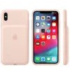 Husa Cover Silicone Apple Smart Battery pentru iPhone X/XS Pink Sand