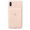 Husa Cover Silicone Apple Smart Battery pentru iPhone X/XS Pink Sand