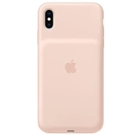 Husa Cover Silicone Apple Smart Battery pentru iPhone X/XS Pink Sand