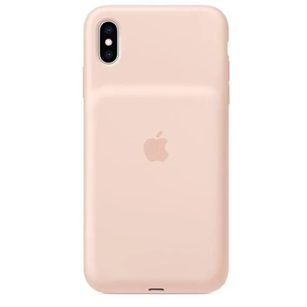 Husa Cover Silicone Apple Smart Battery pentru iPhone X/XS Pink Sand