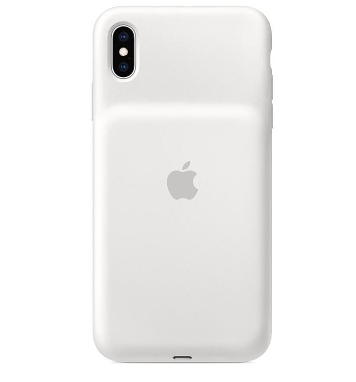 Husa Cover Silicone Apple Smart Battery pentru iPhone X/XS White thumb