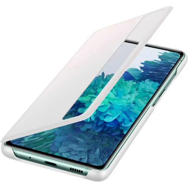 Husa Flip Clear View Samsung pentru Samsung Galaxy S20 FE White