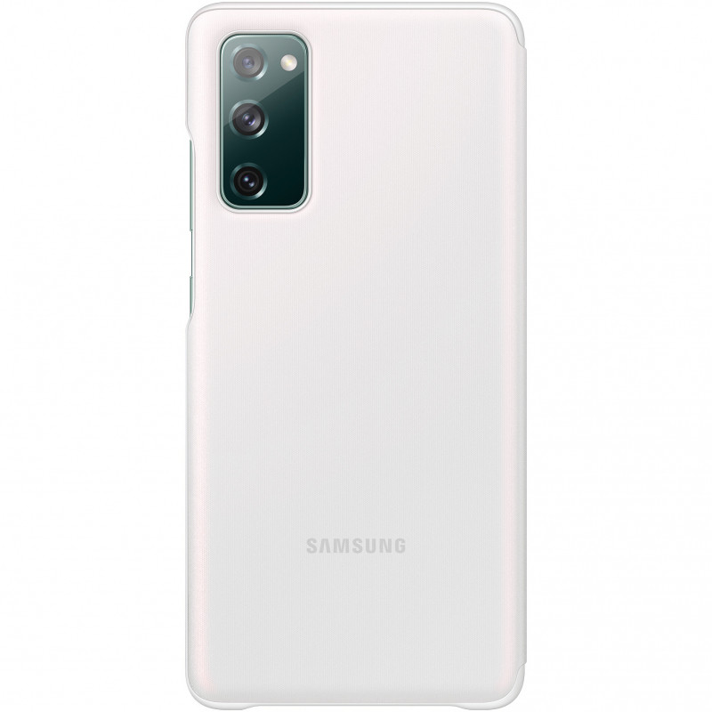 Husa Flip Clear View Samsung pentru Samsung Galaxy S20 FE White thumb