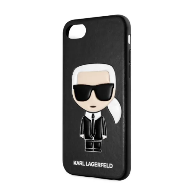 Husa Cover Karl Lagerfeld Full Body Iconic pentru iPhone 7/8/SE 2 Black
